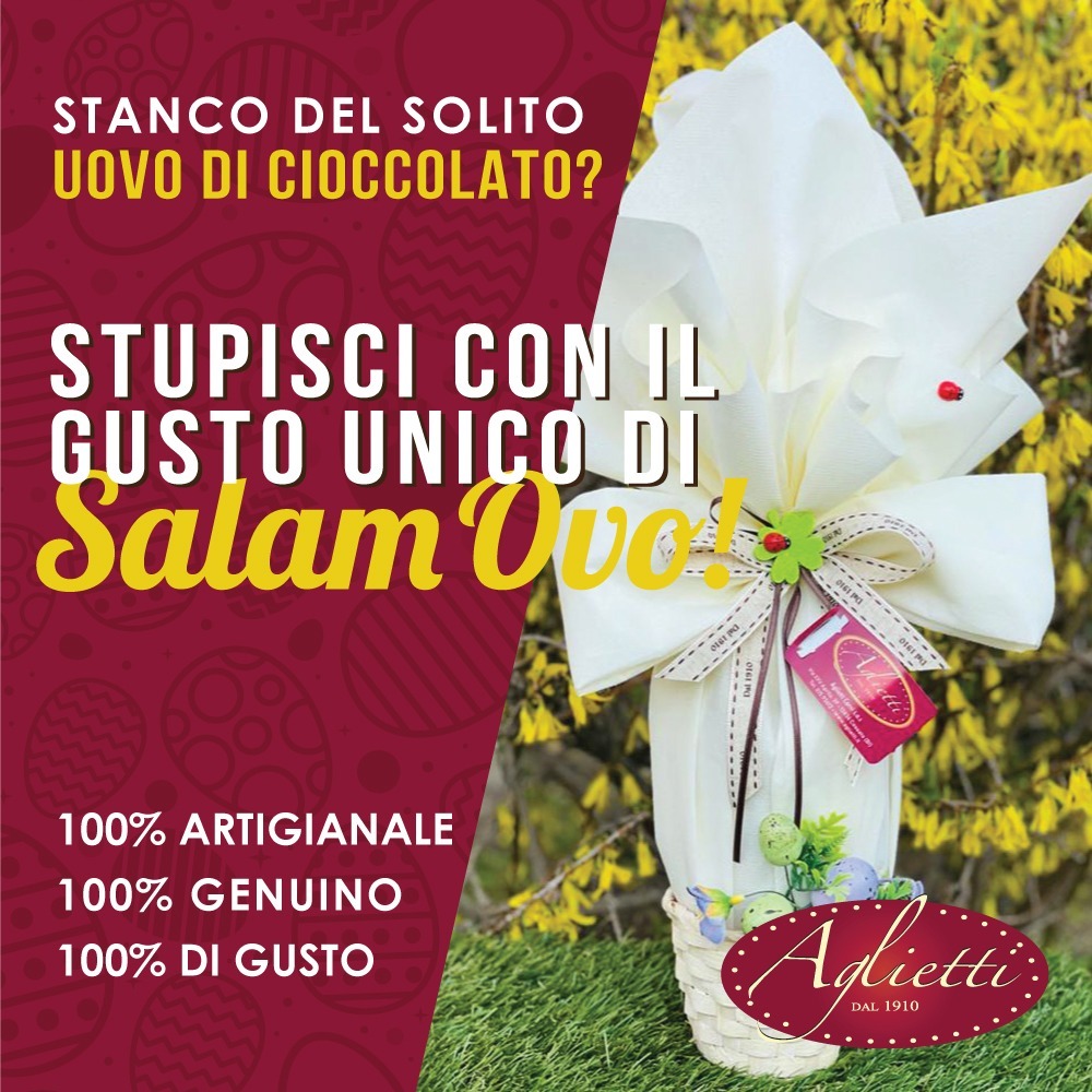 A PASQUA STUPISCI CON IL GUSTO UNICO DI SALAM OVO!