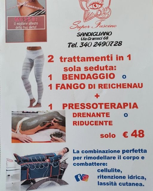 LA COMBINAZIONE PERFETTA PER RIMODELLARE IL CORPO PRESSO STUDIO ESTETICO SUPER FASCINO!