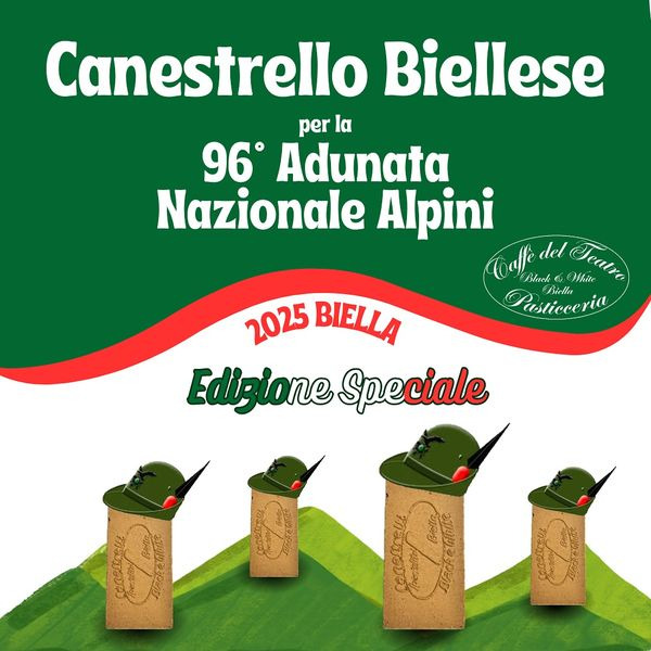 CANESTRELLI SPECIALI PER L'ADUNATA DEGLI ALPINI 2025 A BIELLA!