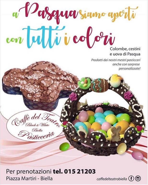 COLOMBE, CESTINI E UOVA DI PASQUA!