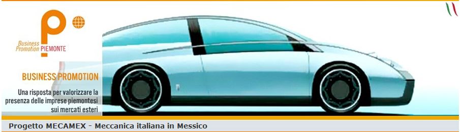 PROGETTO MECAMEX MECCANICA ITALIANA IN MESSICO SCADE IL 16 MAGGIO 2014