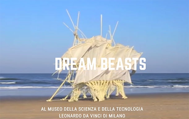 DREAM BEASTS Le spettacolari creature di Theo Jansen al Museo della Scienza a Milano