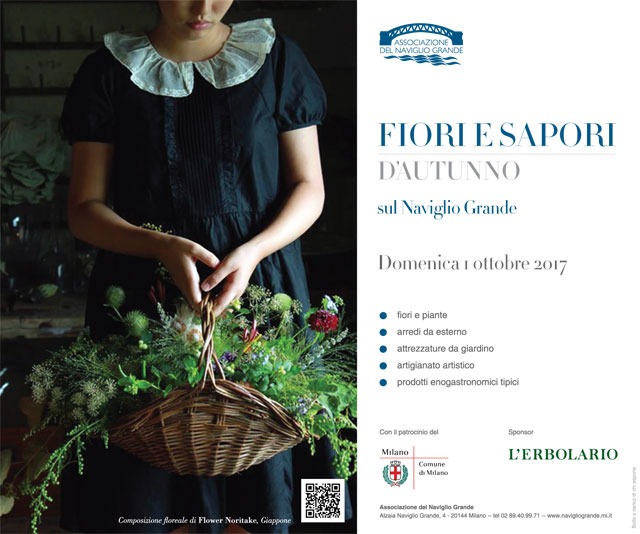 FIORI E SAPORI D'AUTUNNO SUL NAVIGLIO GRANDE DOMENICA 01 OTTOBRE - MILANO