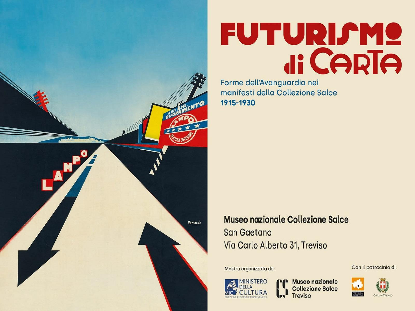 “FUTURISMO DI CARTA”. A Treviso la mostra sul primo movimento avanguardistico