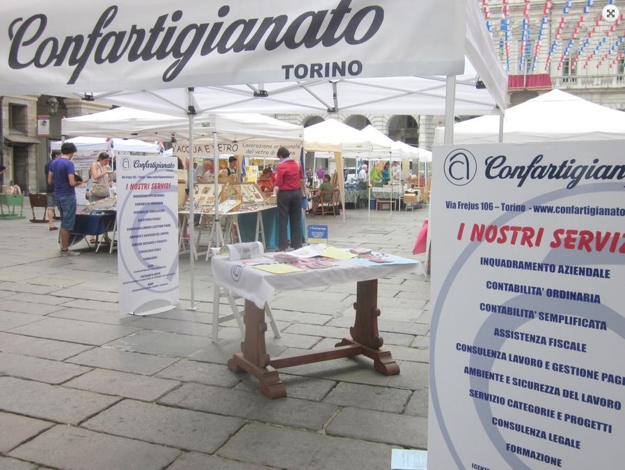 DOMENICA 17 SETTEMBRE RIPRENDE IL MERCATINO ECCELLENZA ARTIGIANA A TORINO