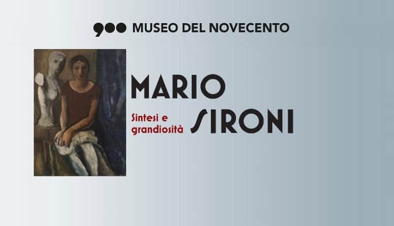 MARIO SIRONI A MILANO PRESSO IL MUSEO DEL NOVECENTO