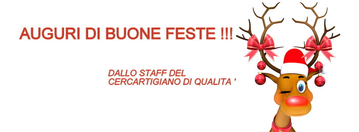 AUGURI DI BUONE FESTE !!!