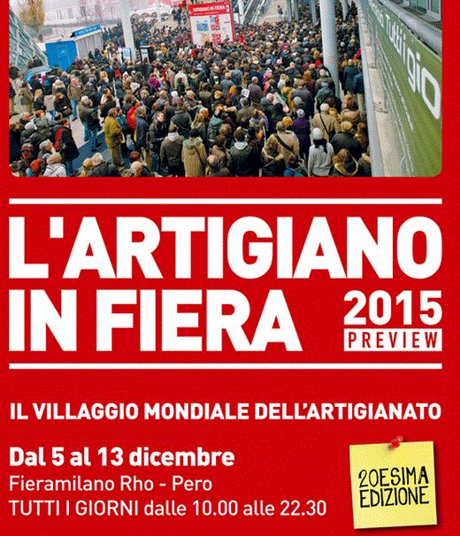 ARTIGIANO IN FIERA 2015 - CONTRIBUTO DELLA REGIONE PIEMONTE - SCADENZA DOMANDE 30 OTTOBRE