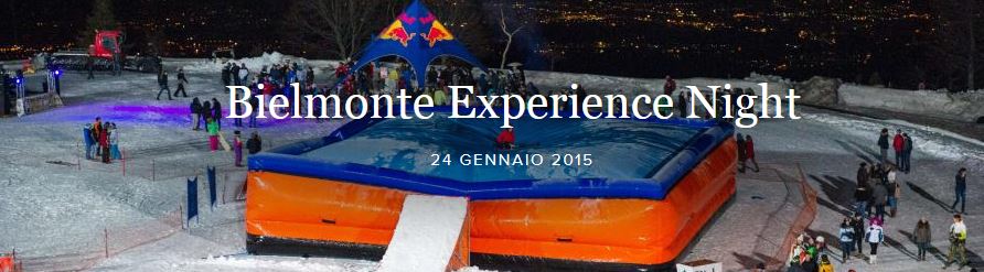 SABATO 24 GENNAIO 2015 STAR NIGHT A BIELMONTE - APERTURA PISTE IN NOTTURNA