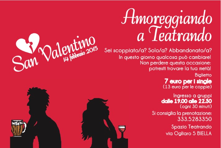 AMOREGGIANDO A TEATRANDO ANCHE PER I SINGLE....