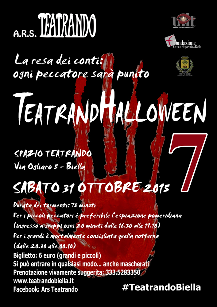 TEATRANDOHALLOWEEN RITORNA LO SPETTACOLO DEDICATO ALLA PAURA!!!