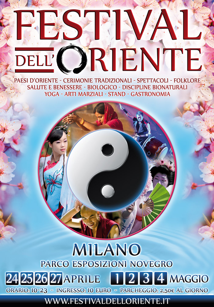 FESTIVAL DELL'ORIENTE A MILANO DAL 29 MAGGIO AL 02 GIUGNO