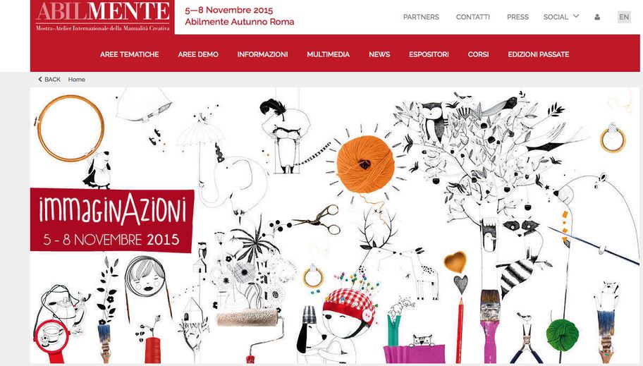 ALLA FIERA DI ROMA TORNA ABILMENTE DAL 5 AL 8 NOVEMBRE PER GLI APPASSIONATI DI HANDMADE