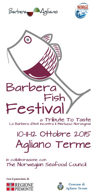 BARBERA FISH FESTIVAL 10-11-12 OTTOBRE AGLIANO TERME