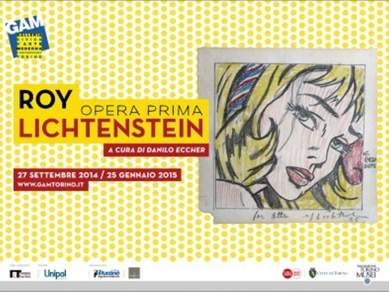 ROY LICHTENSTEIN IN MOSTRA ALLA GAM DI TORINO FINO AL 25 GENNAIO 2015