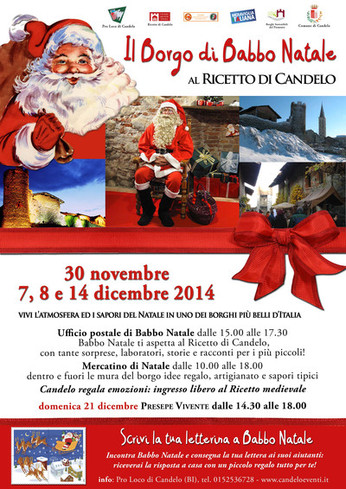 IL BORGO DI BABBO NATALE - CANDELO RICETTO