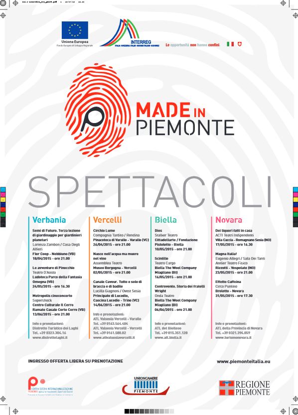 RASSEGNA TEATRALE MADE IN PIEMONTE