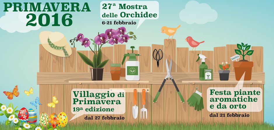 ALLA FLOVER DI BUSSOLENO (VR) E' GIA' PRIMAVERA CON MOSTRE A TEMA