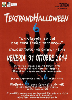 TEATRANDHALLOWEEN: UN VIAGGIO NELLA PAURA