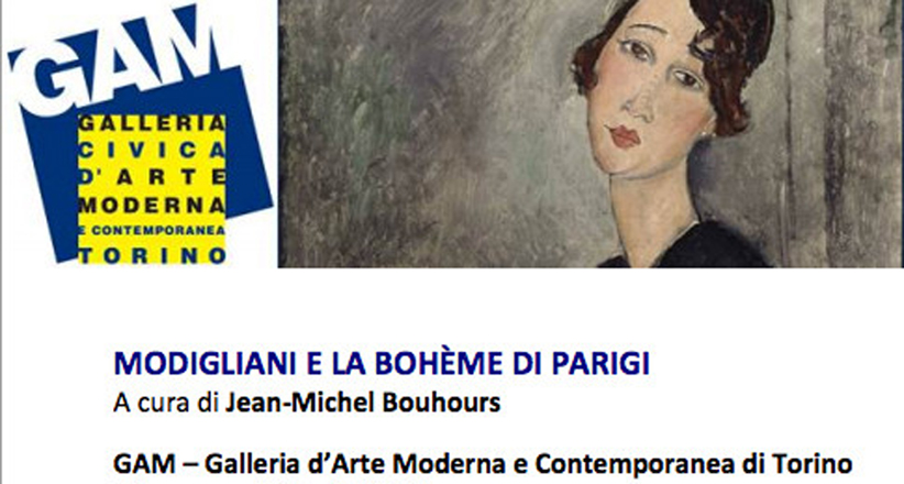 MODIGLIANI E LA BOHÈME DI PARIGI IN MOSTRA ALLA GAM DI TORINO FINO AL 12 LUGLIO 2015