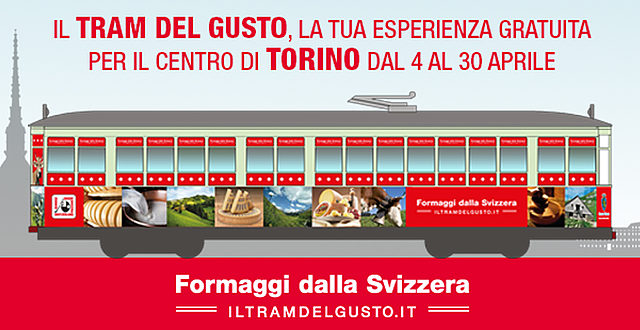 IL TRAM DEL GUSTO ARRIVA A TORINO DAL 04 AL 30 APRILE