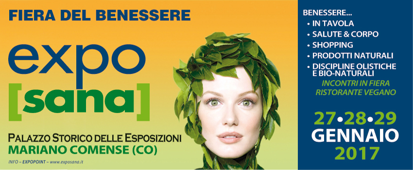 FIERA DEL BENESSERE E DEL VIVERE NATURALE DAL 27 AL 29 GENNAIO A MARIANO COMENSE