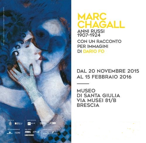 MOSTRA DI MARC CHAGALL A BRESCIA FINO AL 15 FEBBRAIO 2016