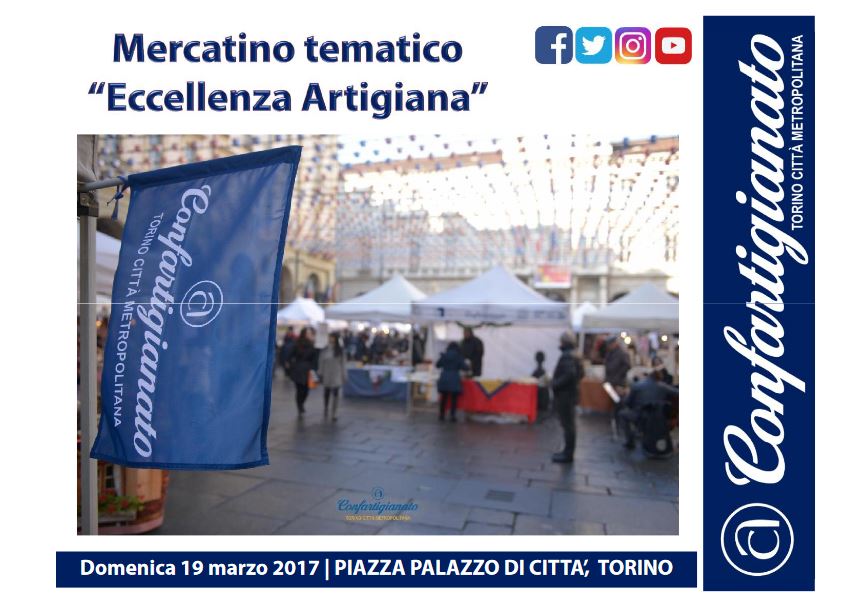 TORINO 19 MARZO MERCATINO TEMATICO 