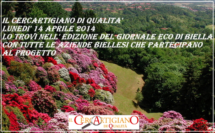 ECO DI BIELLA 14 APRILE , INSIEME ALLE NOSTRE AZIENDE BIELLESI