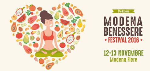 MODENA BENESSERE FESTIVAL 12-13 NOVEMBRE