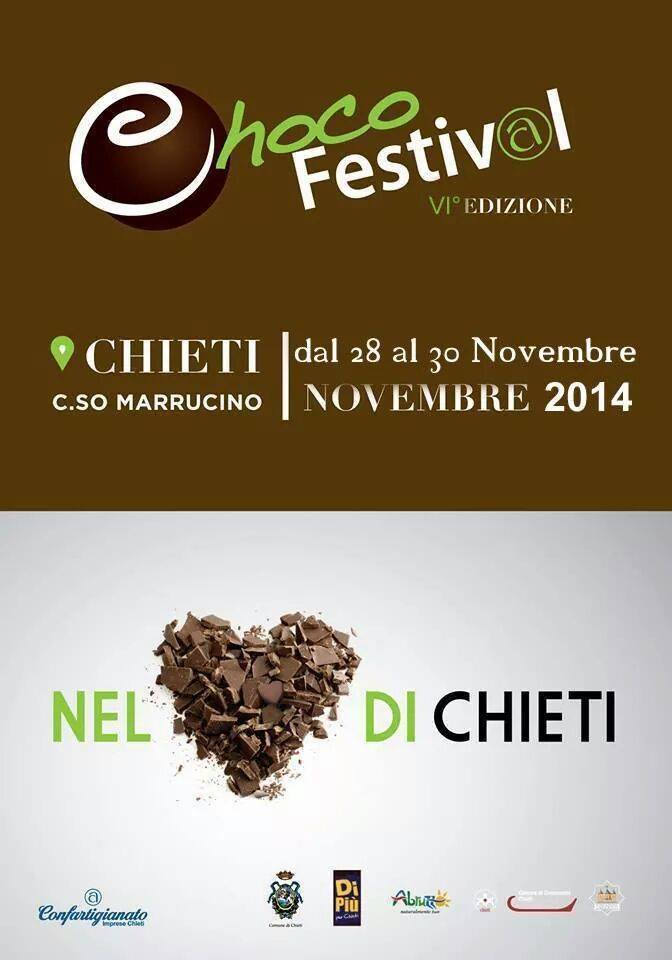 CHOCOFESTIVAL CHIETI DAL 28 AL 30 NOVEMBRE 2014