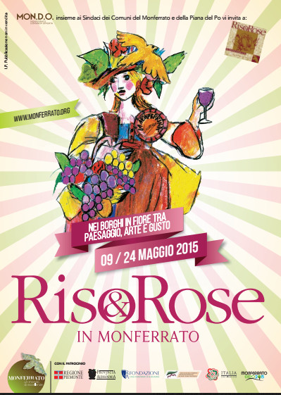 RISO & ROSE IN MONFERRATO - SABATO 16 E DOMENICA 17 MAGGIO