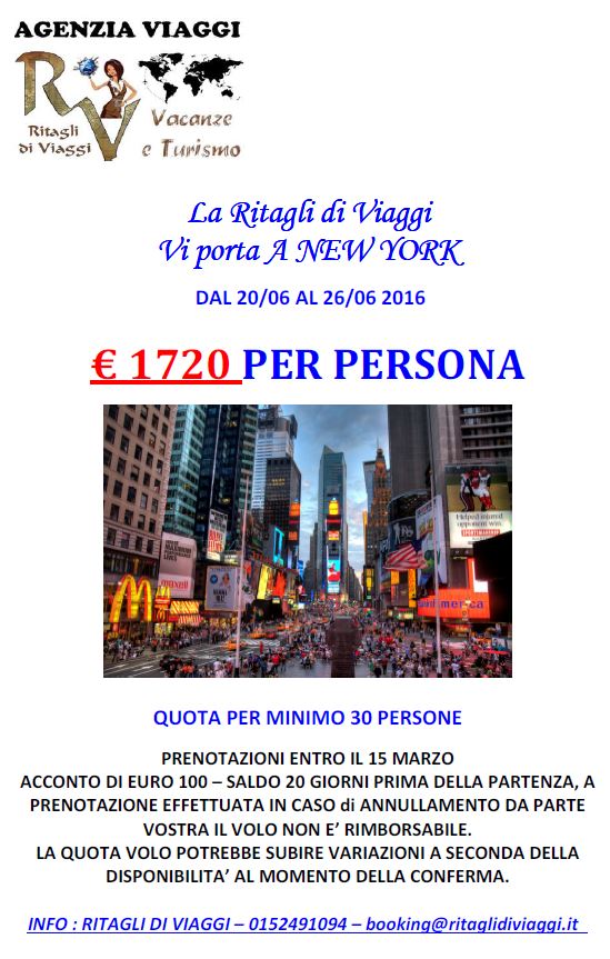 PROPOSTA VACANZA DALL'AGENZIA 