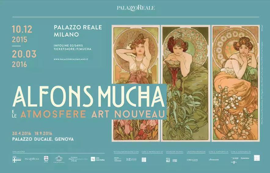 ART NUVEAU A MILANO ALFONS MUCHA A PALAZZO REALE