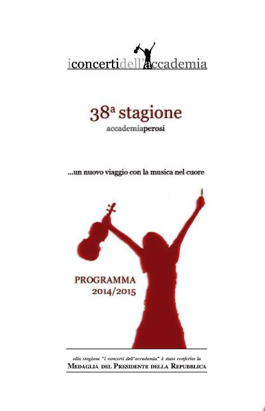 25 GENNAIO A BIELLA PIAZZO XXXVII STAGIONE DE I CONCERTI DELL'ACCADEMIA