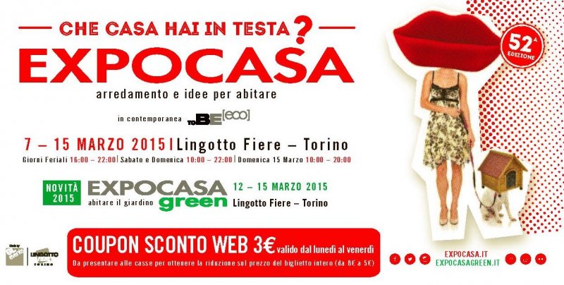 EXPOCASA TORINO - SALONE DELL'ARREDAMENTO E DELLE IDEE PER ABITARE