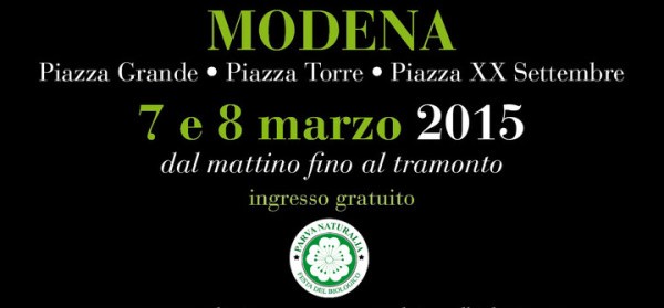 MODENA 7-8 MARZO PARVA NATURALIA FIERA DEL BIOLOGICO