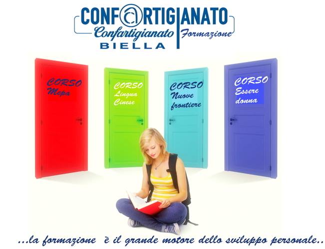 CONFARTIGIANATO BIELLA : INIZIANO I NUOVI CORSI A PARTECIPAZIONE GRATUITA