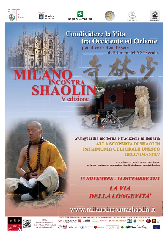 FESTIVAL DELLA CULTURA SHAOLIN - MILANO 2014