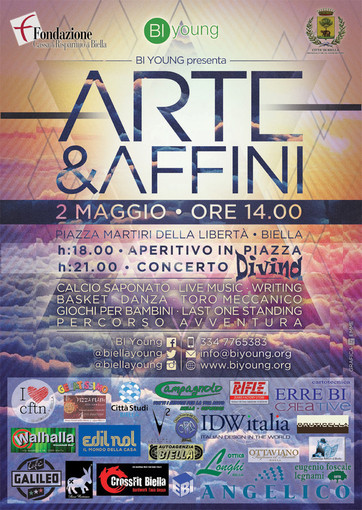 ARTE & AFFINI - BI YOUNG IL 02 MAGGIO BIELLA