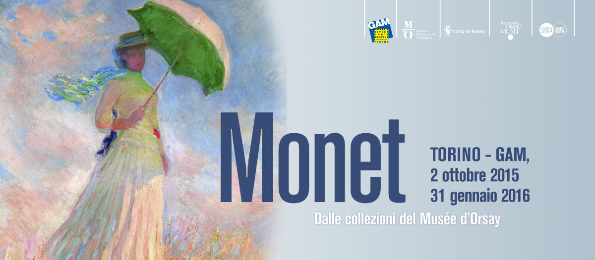 MOSTRA DI MONET ALLA GAM DI TORINO DAL 02 OTTOBRE 2015 AL 31 GENNAIO 2016