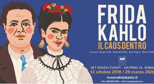 ROMA - MOSTRA EVENTO  FRIDA KAHLO 