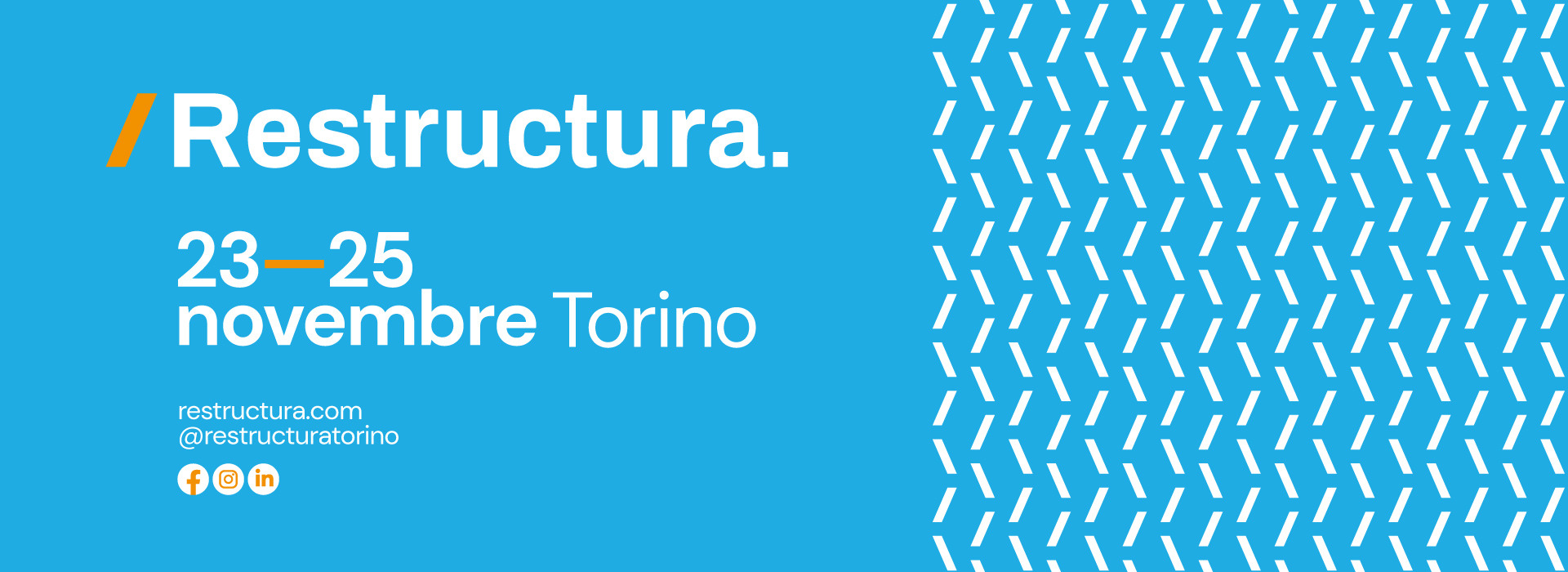 RESTRUCTURA TORINO 23-25 NOVEMBRE 2023